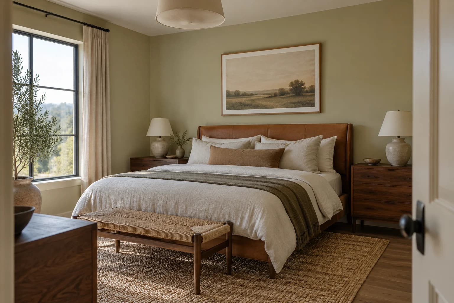 Bedroom featuring Back To Nature paint