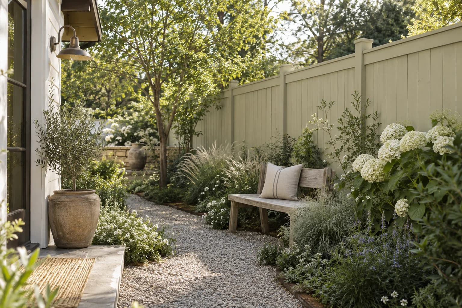 Fences & garden structures featuring Back To Nature paint
