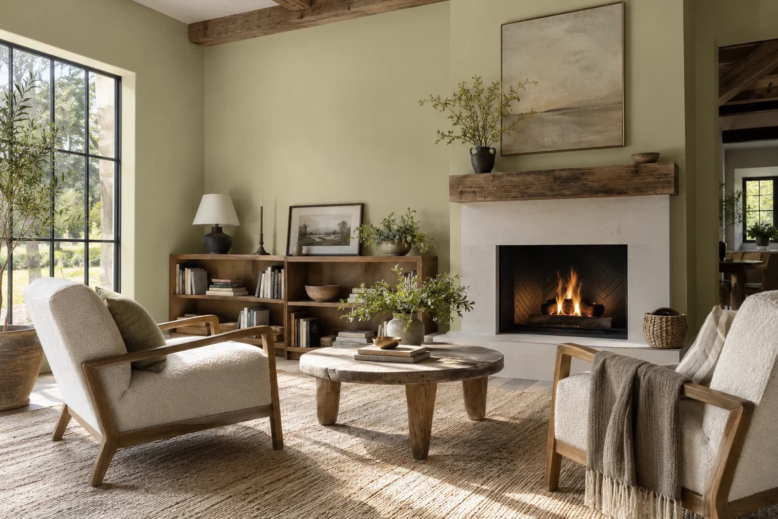 Living room featuring Back To Nature paint