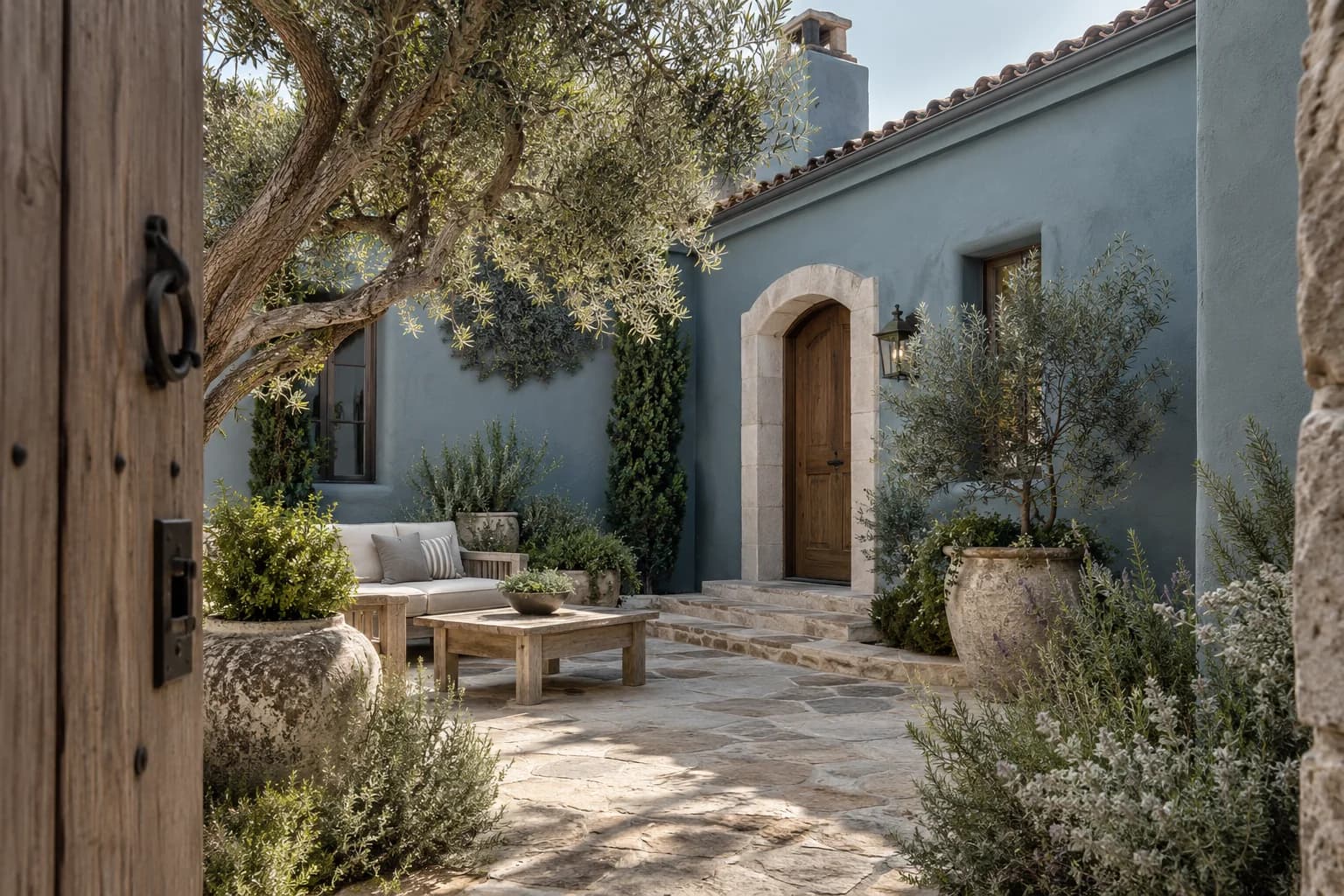 Stucco featuring Blueprint paint