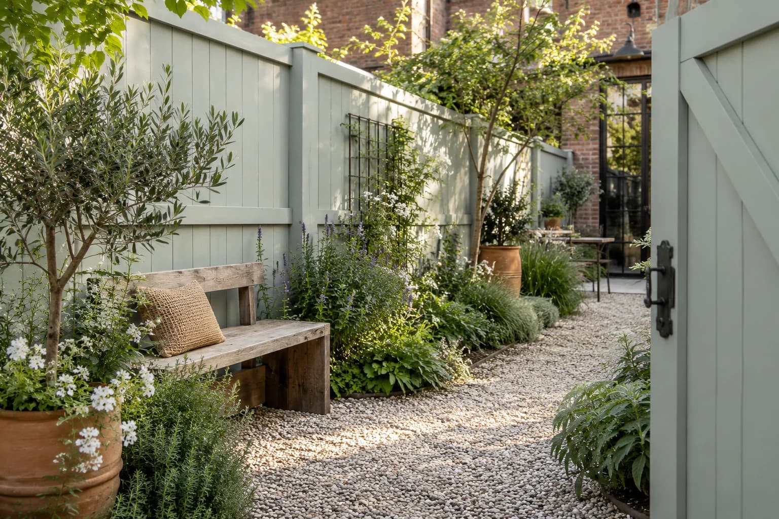 Fences & garden structures featuring Breezeway paint