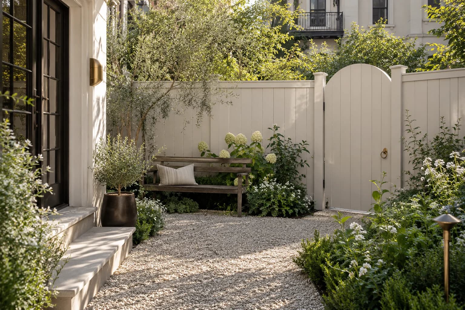 Fences & garden structures featuring Campfire Ash paint