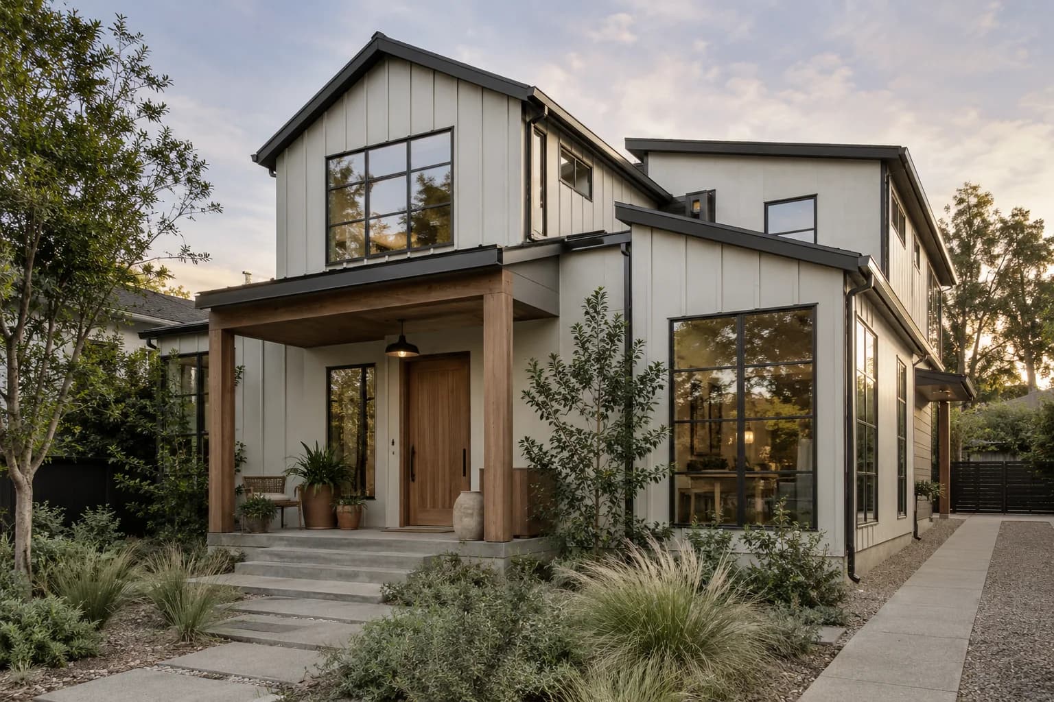 Siding featuring Campfire Ash paint