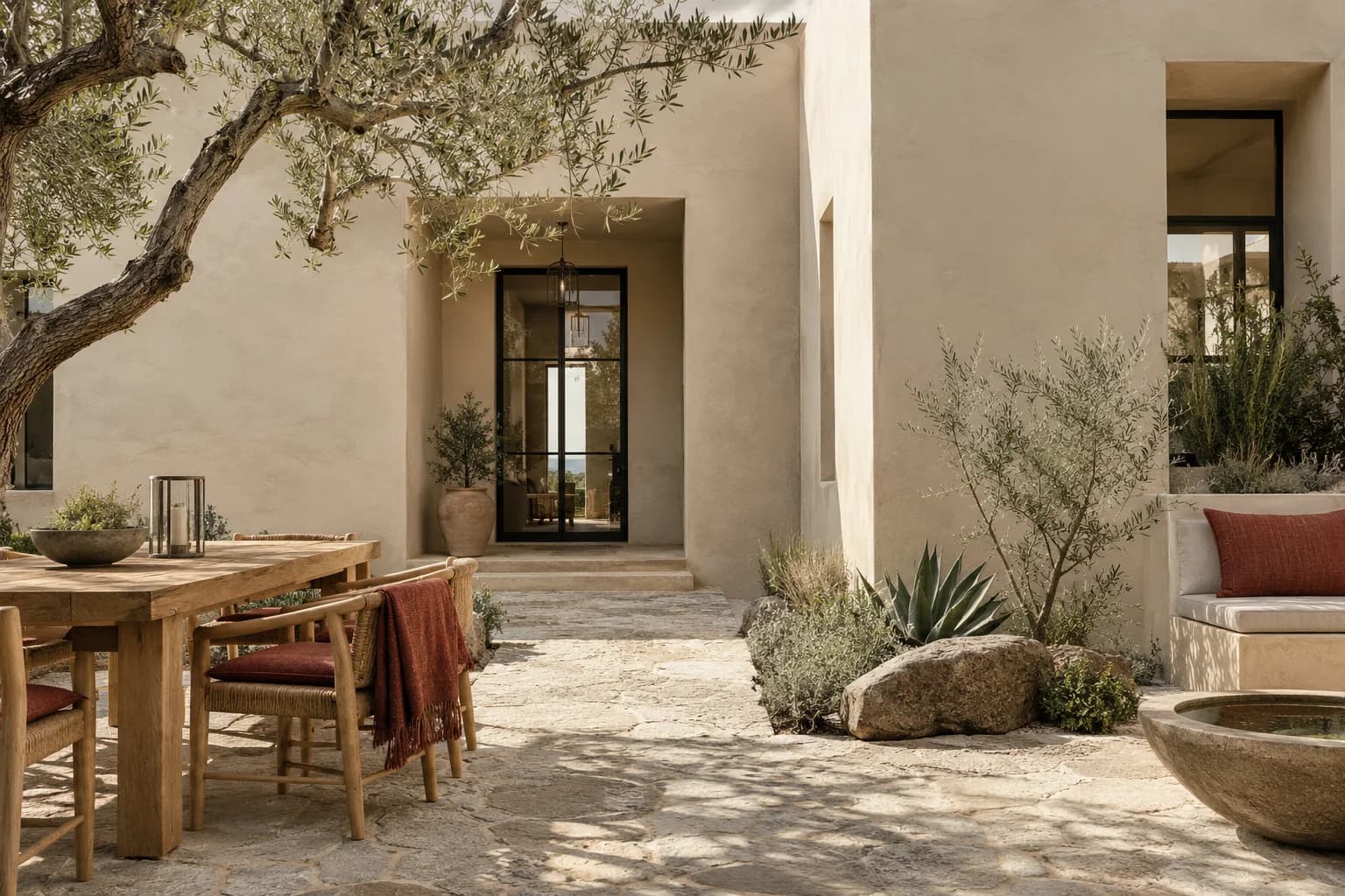 Stucco featuring Sculptor Clay paint