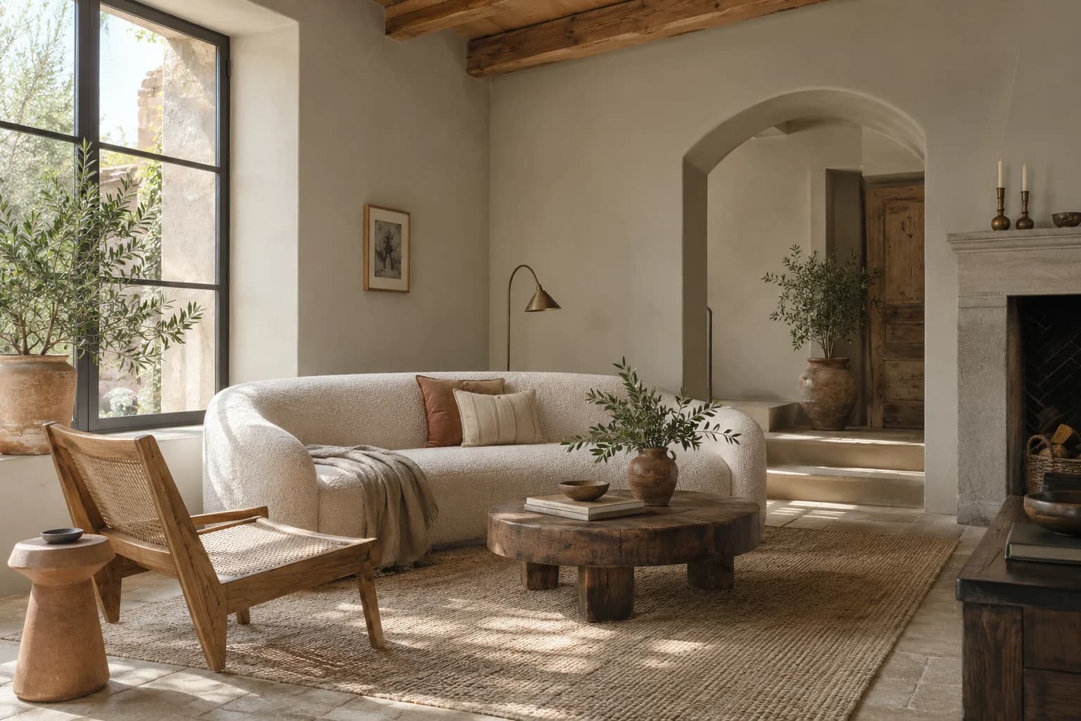 Living room featuring Toasty Gray paint