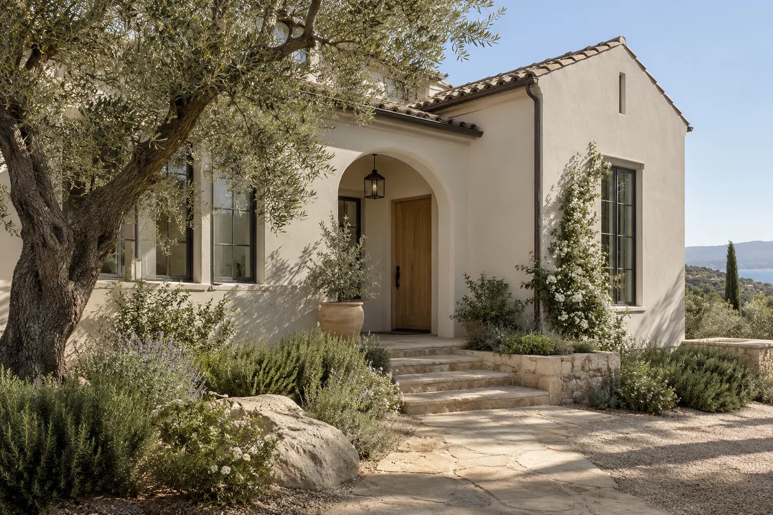 Stucco featuring Balboa Mist paint