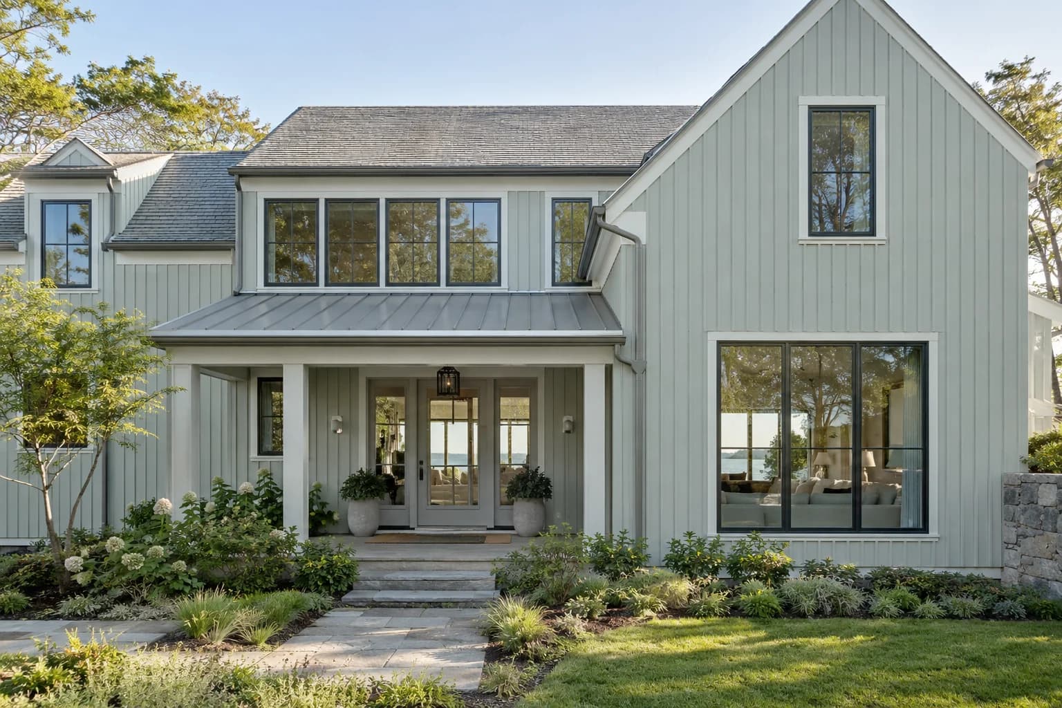Siding featuring Beach Glass paint