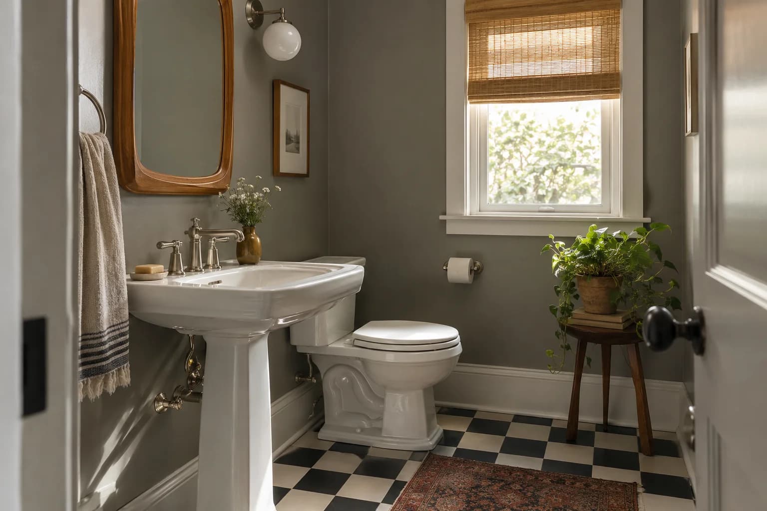 Bathroom featuring Chelsea Gray paint