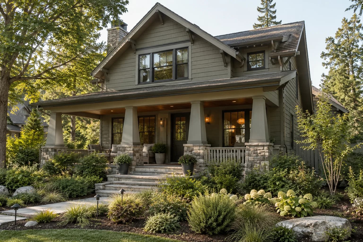 Siding featuring Chelsea Gray paint