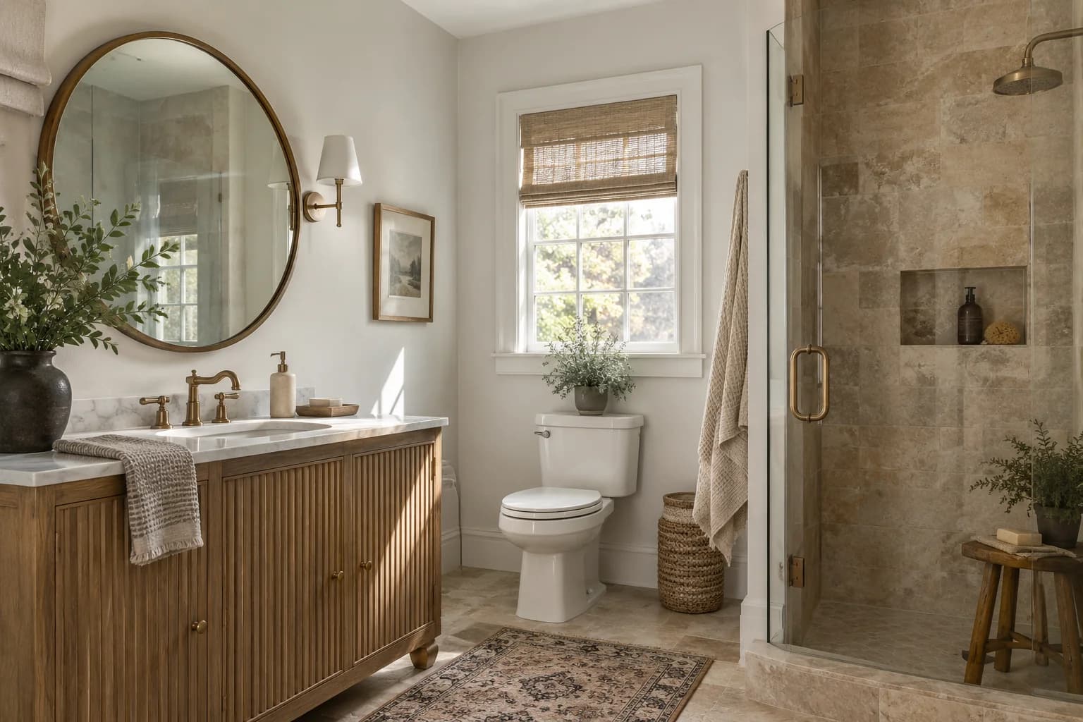 Bathroom featuring Collingwood paint