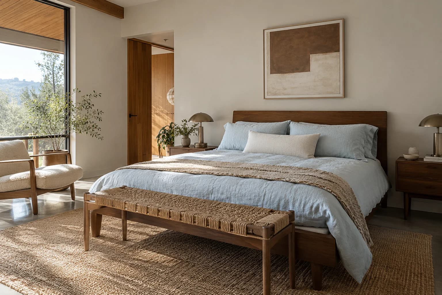 Bedroom featuring Collingwood paint