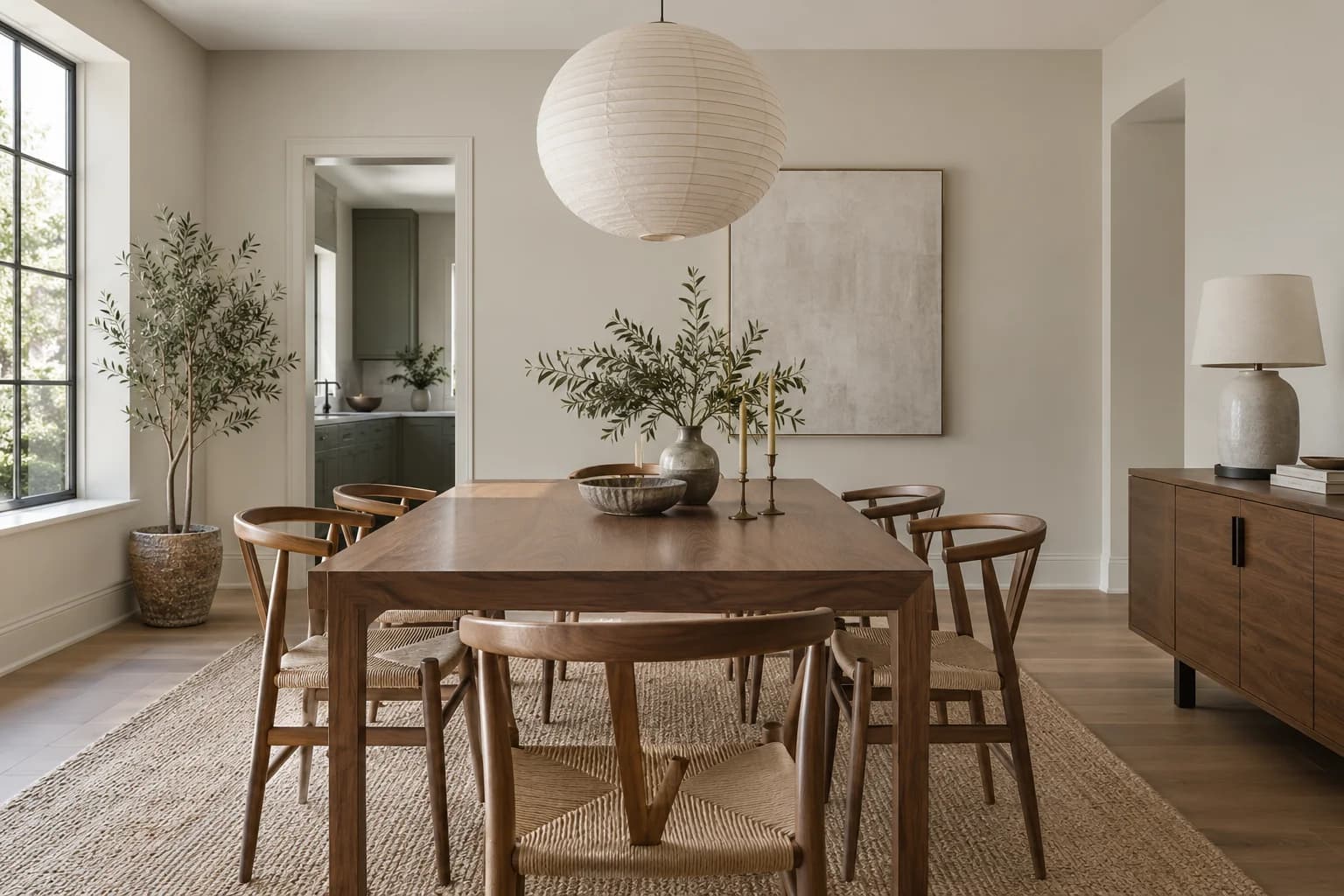 Dining room featuring Collingwood paint