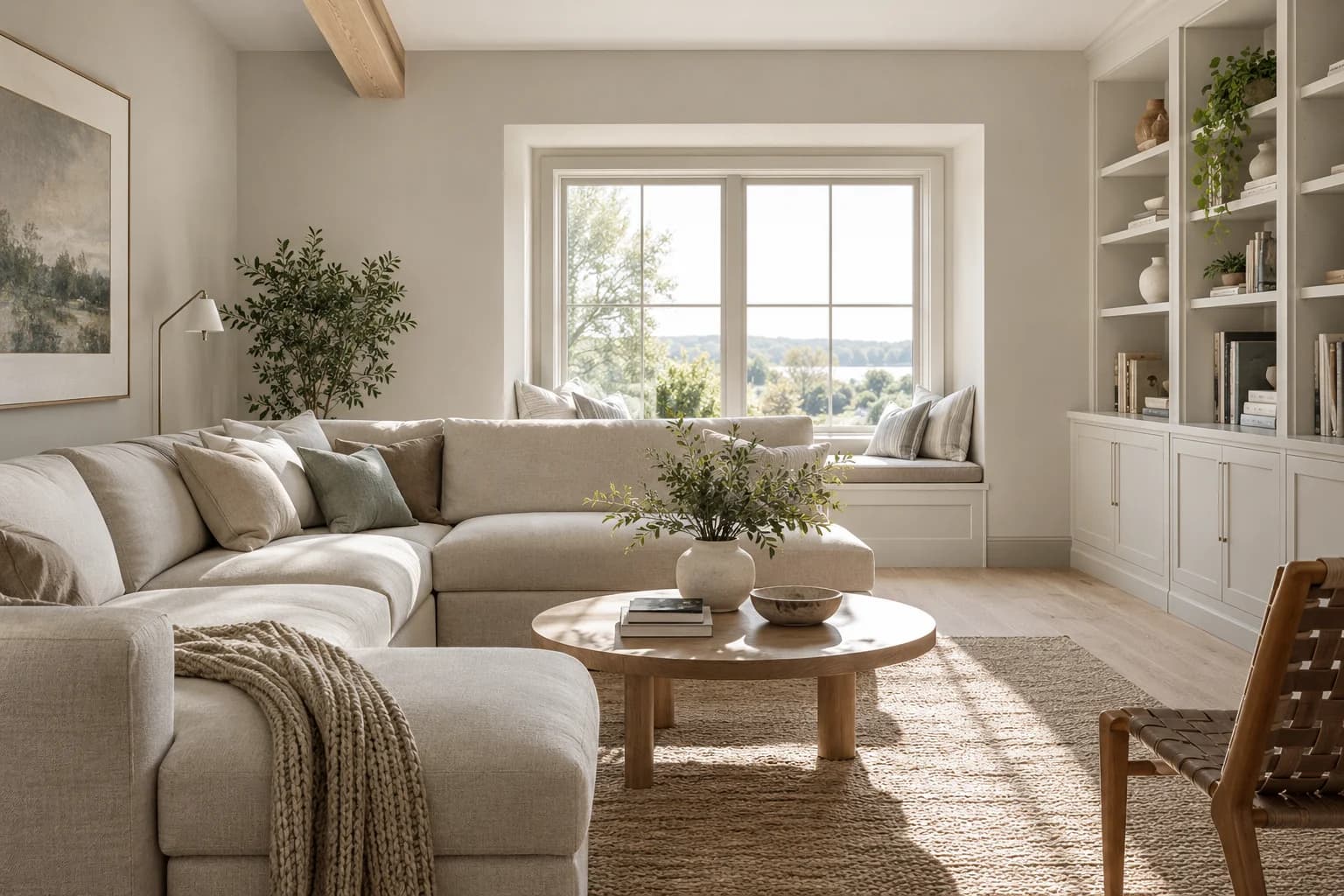 Living room featuring Collingwood paint