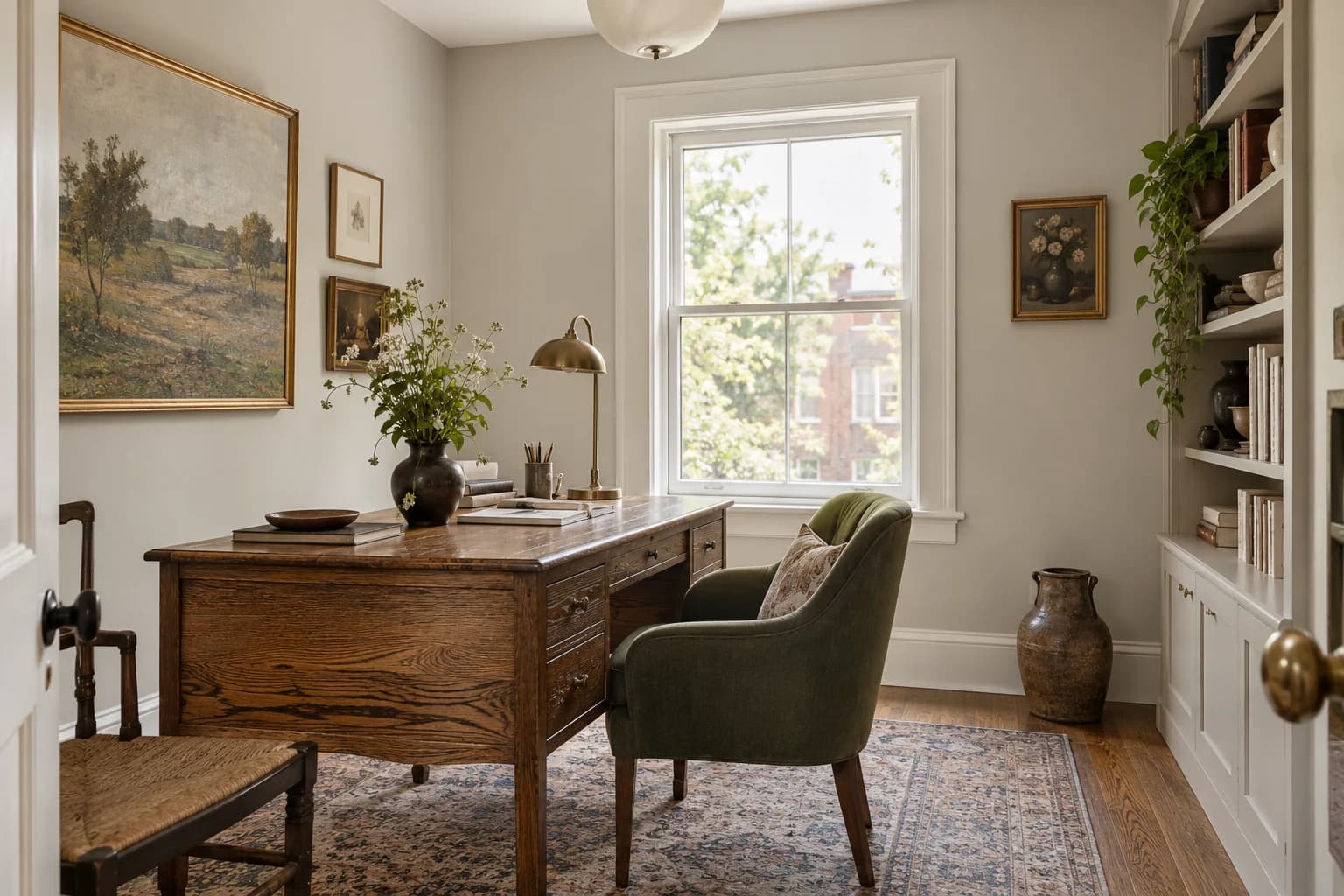 Home office featuring Collingwood paint