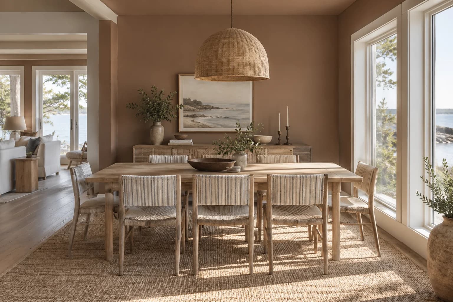 Dining room featuring Art and Craft paint