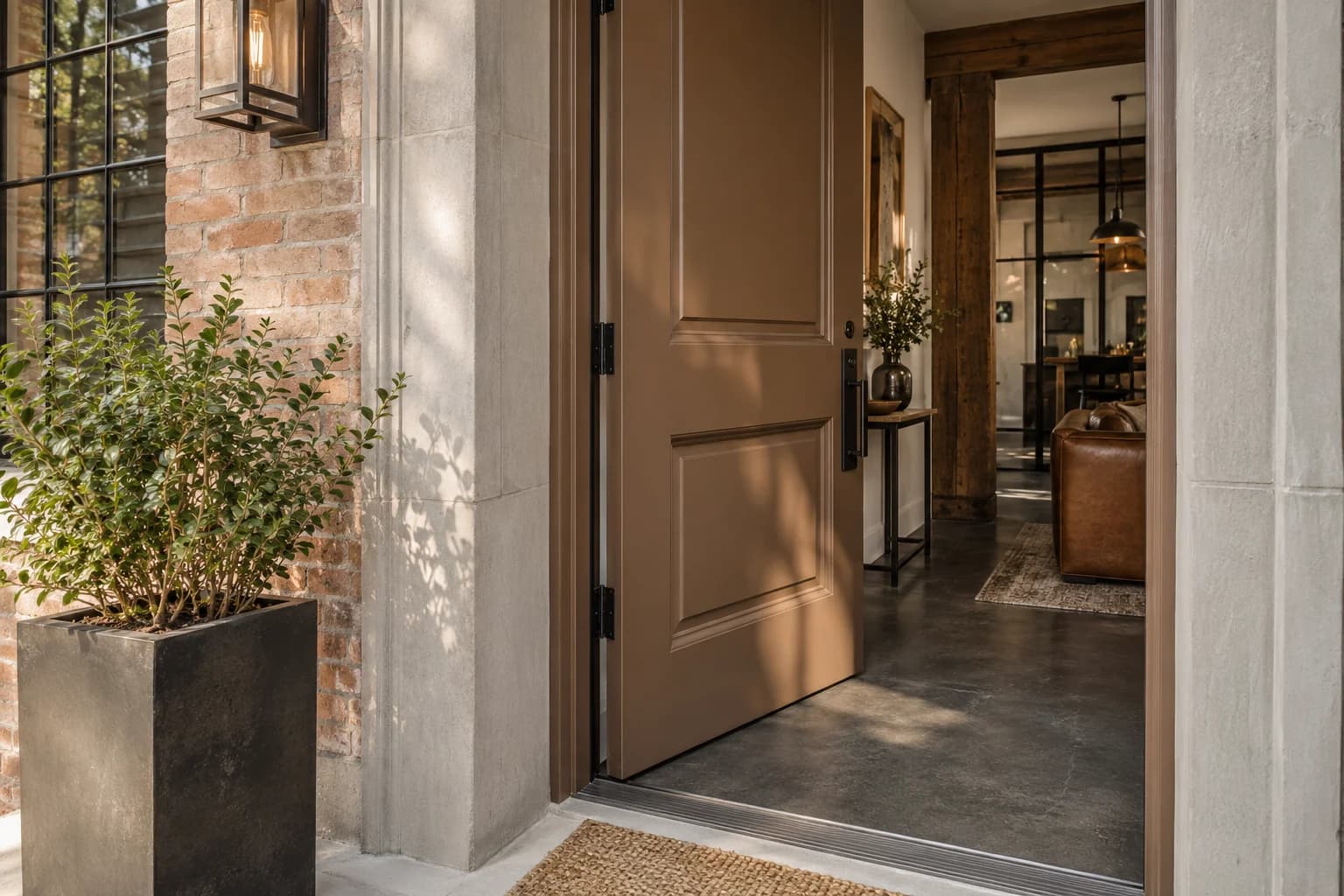 Front door featuring Art and Craft paint