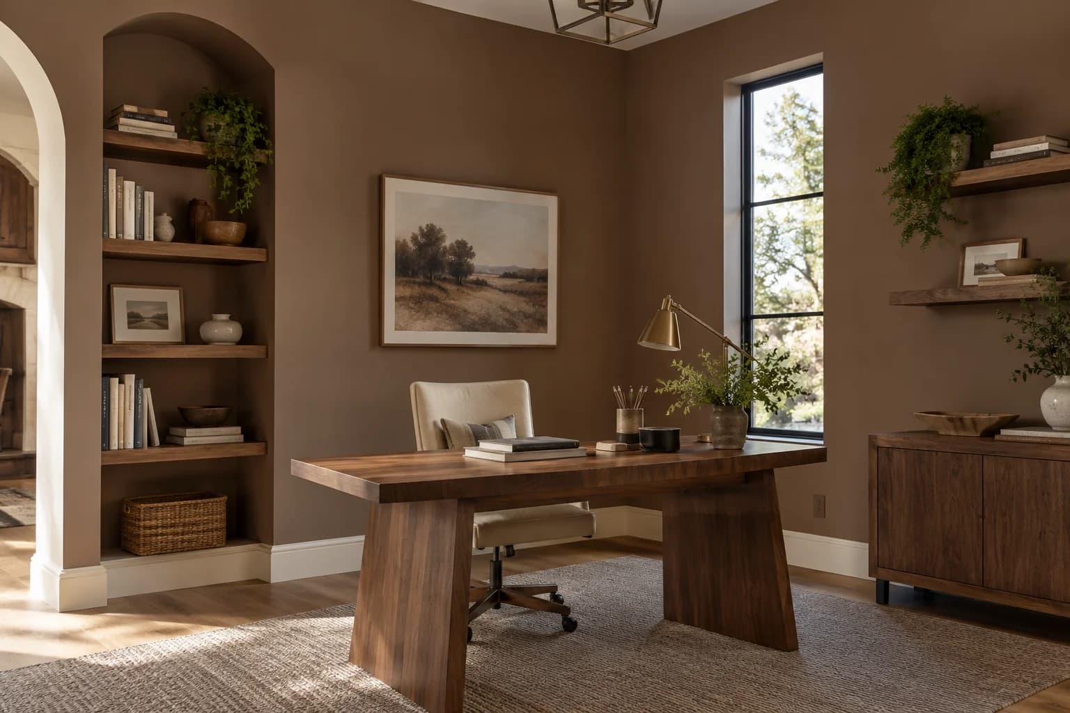 Home office featuring Art and Craft paint
