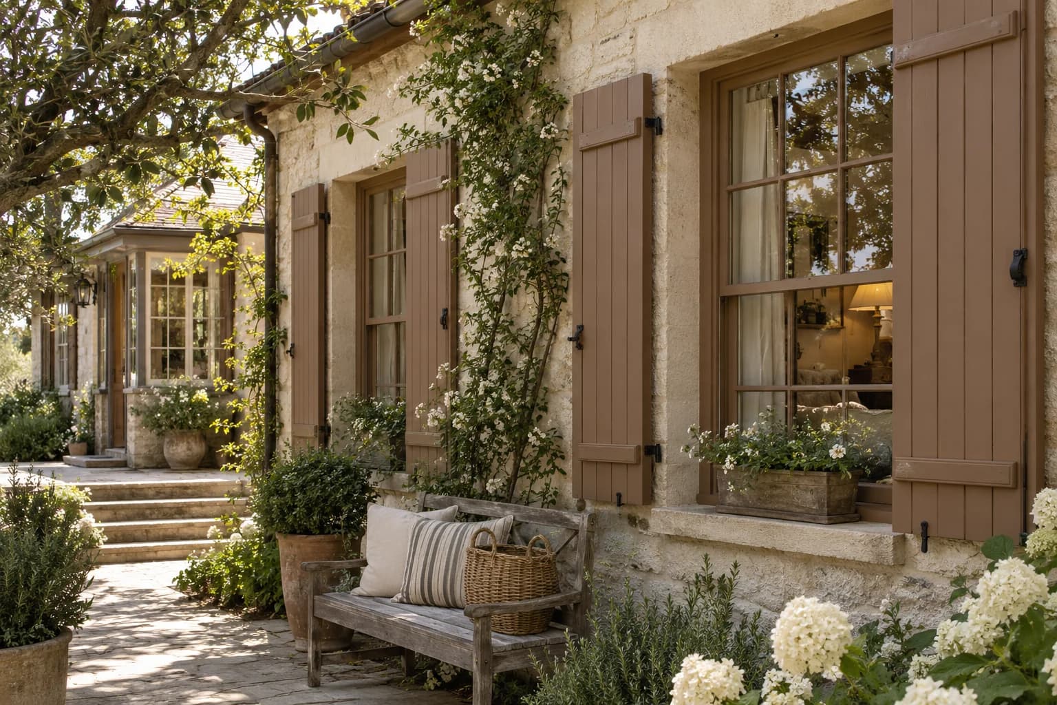 Shutters & trim featuring Art and Craft paint