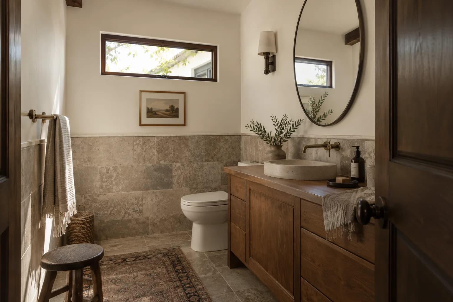Bathroom featuring Crystal Haze paint