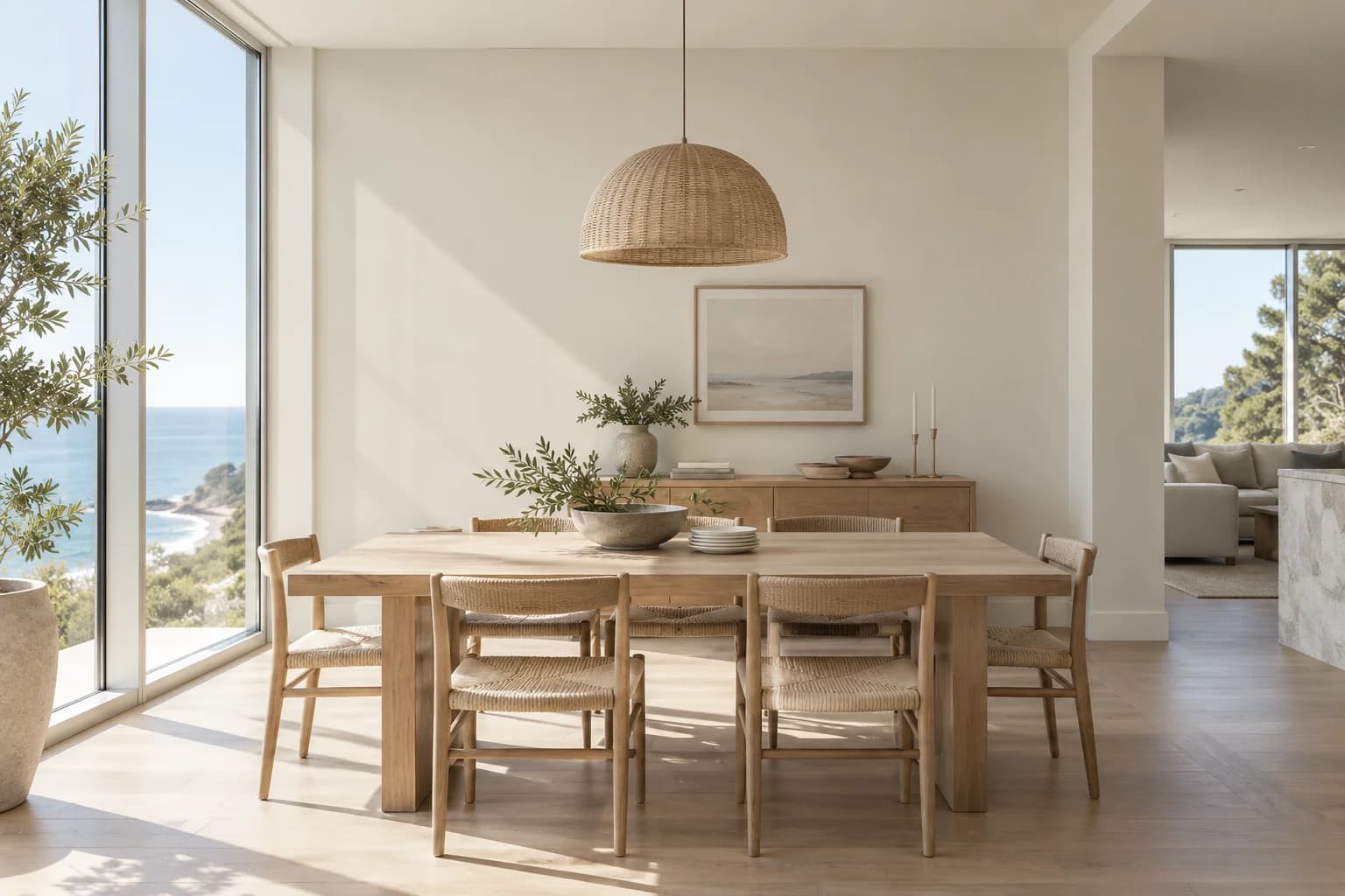 Dining room featuring Crystal Haze paint