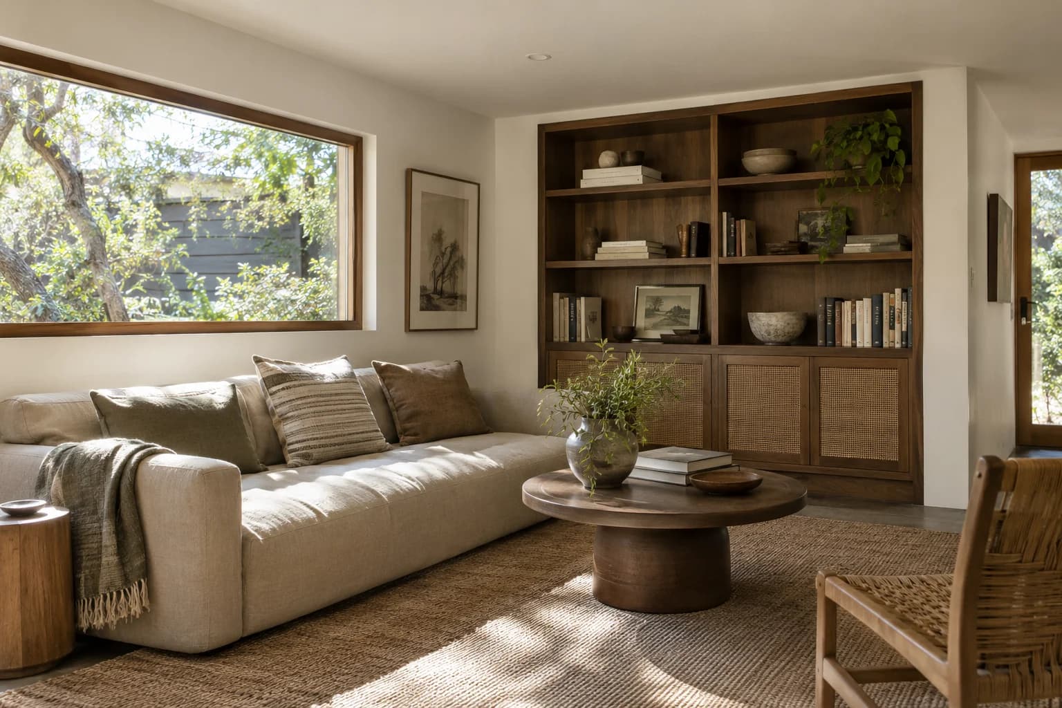 Living room featuring Crystal Haze paint
