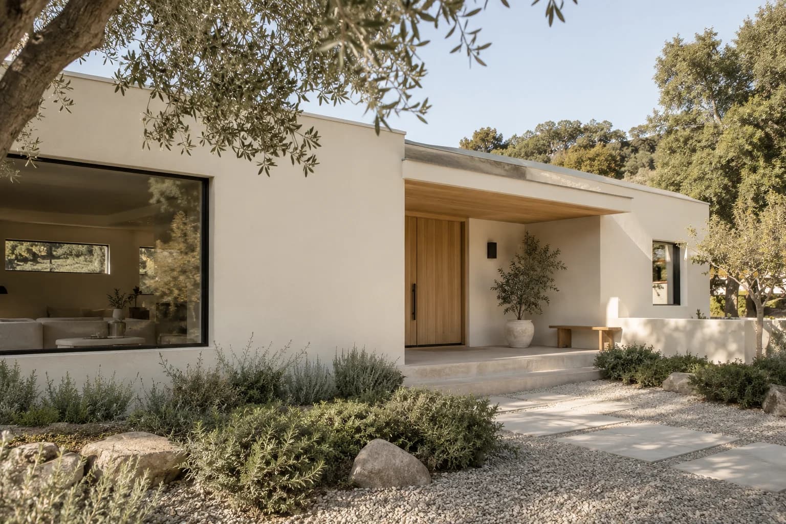 Stucco featuring Crystal Haze paint
