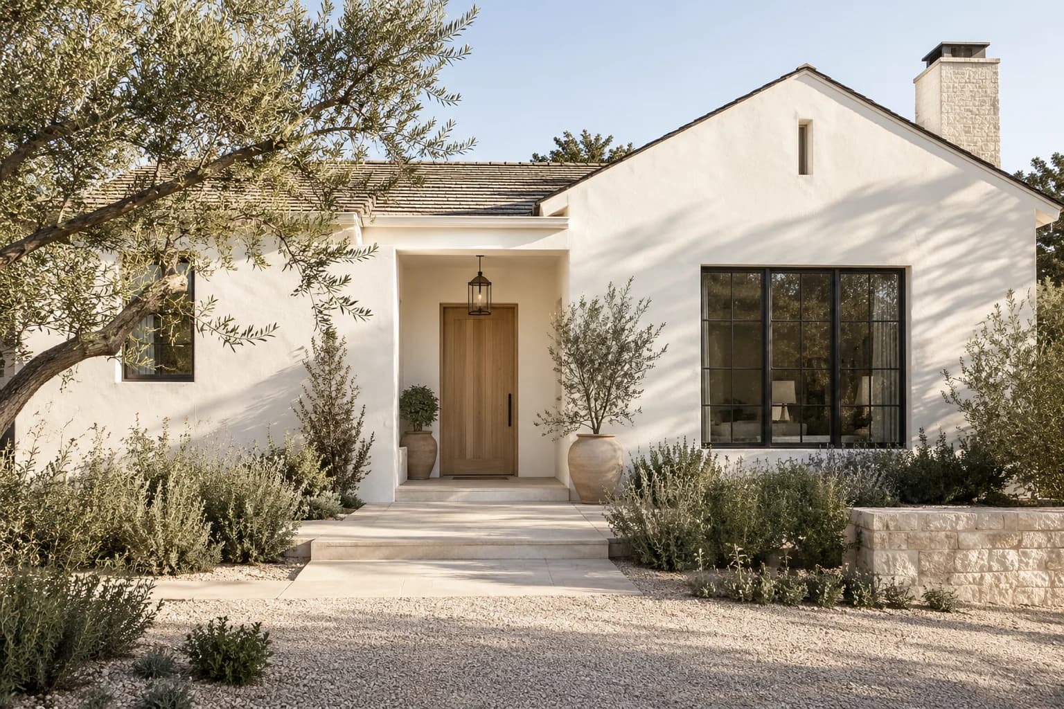 Stucco featuring Milk Glass paint