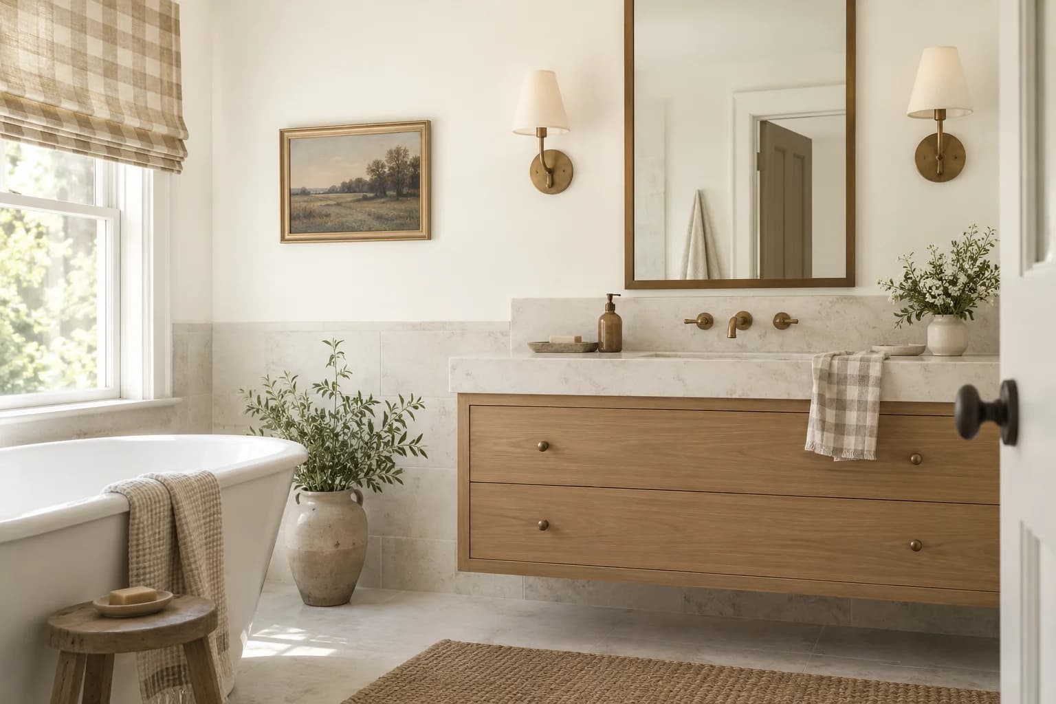 Bathroom featuring Whisper paint