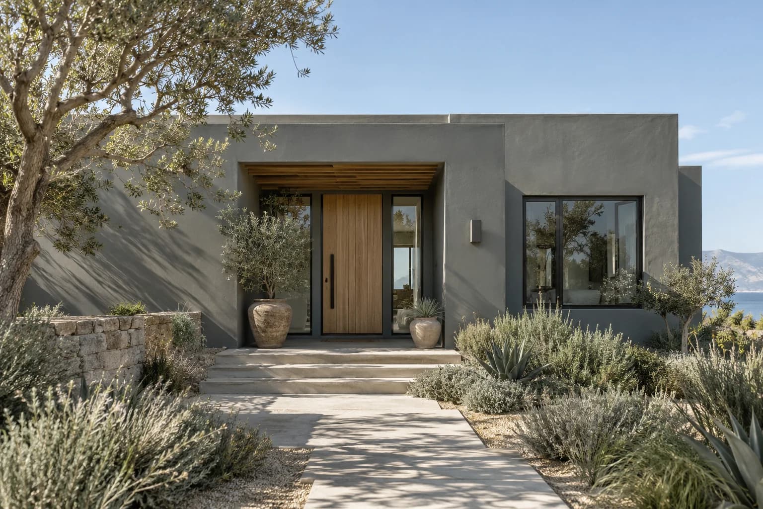 Stucco featuring De Nimes paint