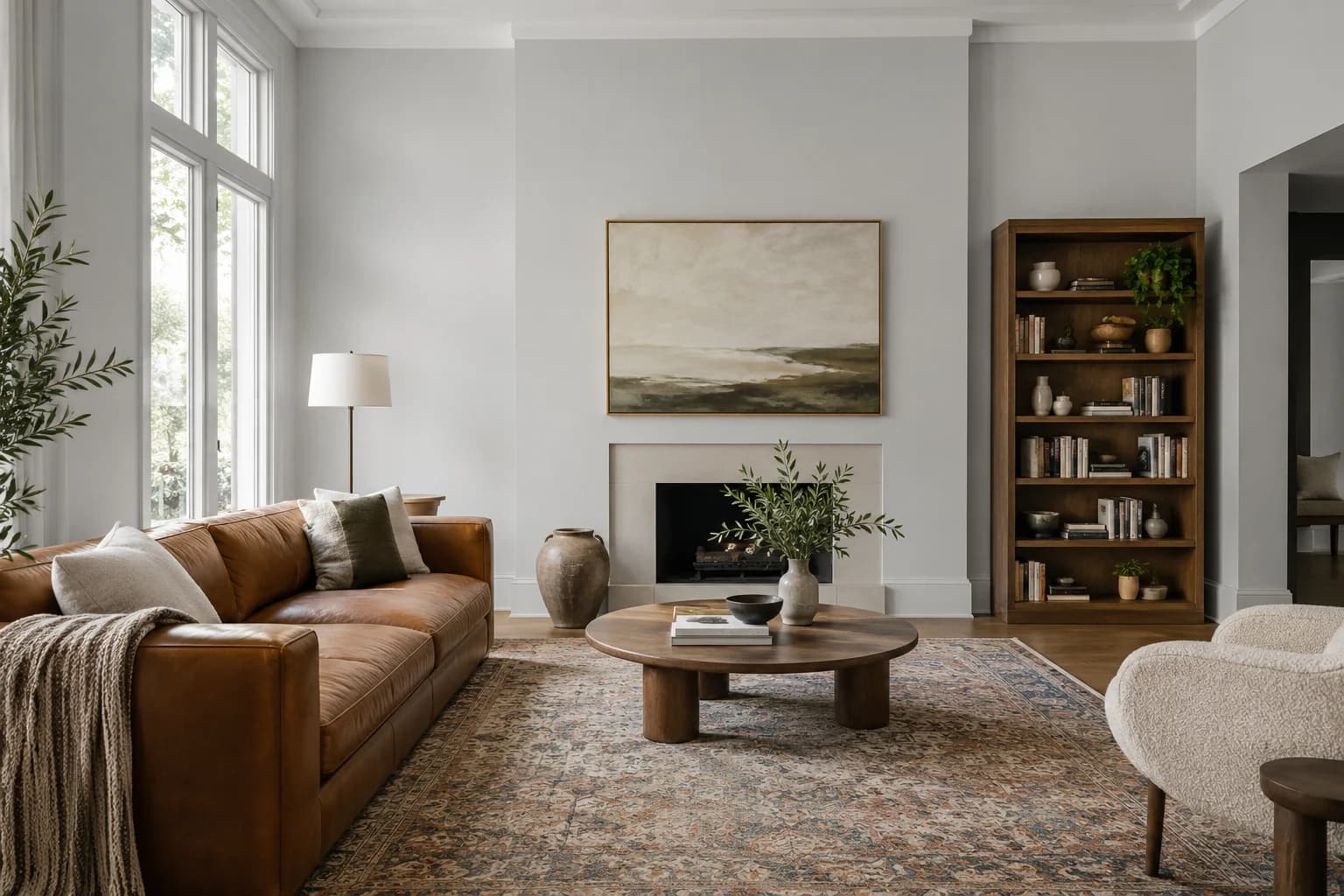 Dimpse walls in an Australian contemporary living room
