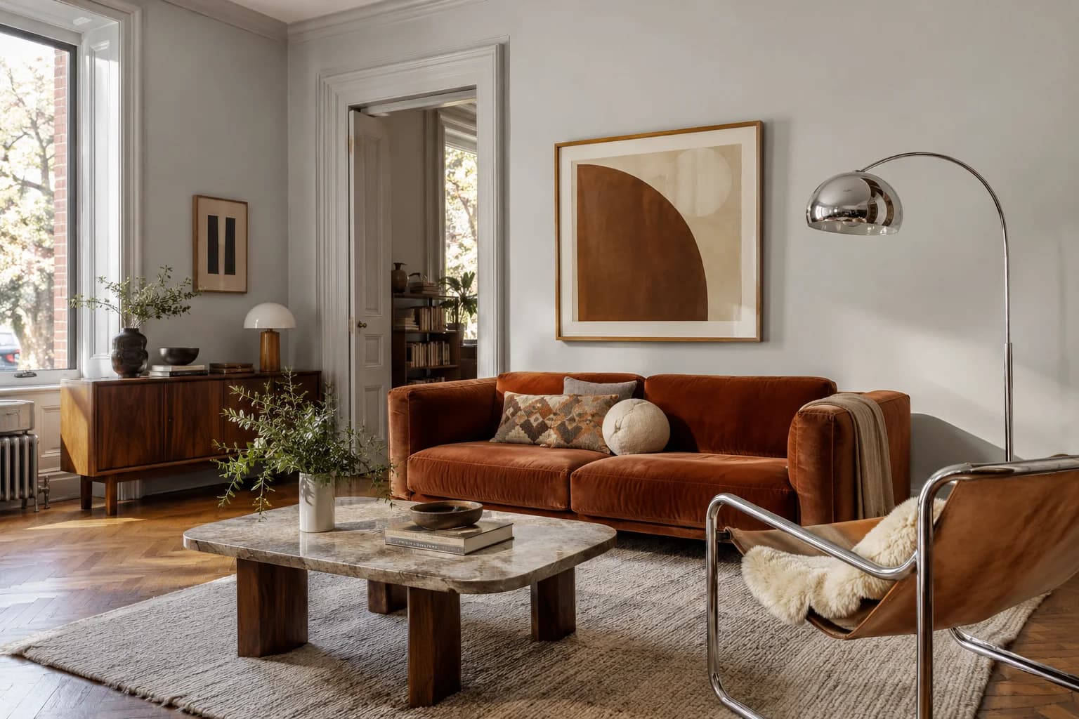 Living room featuring Dimpse paint