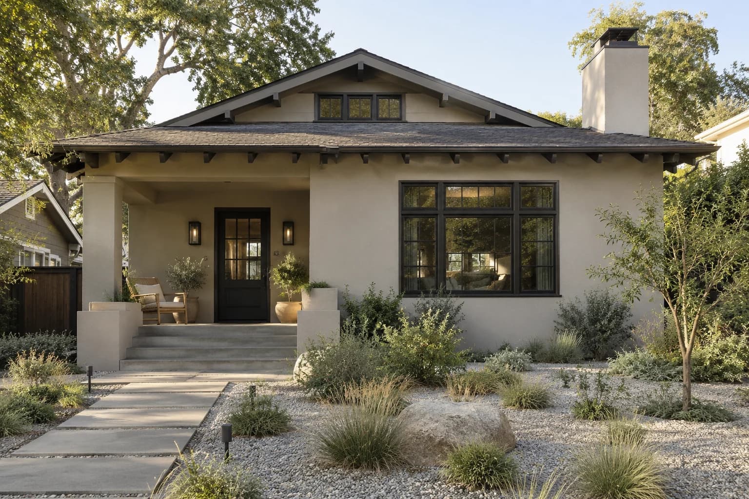 Stucco featuring Elephant's Breath paint