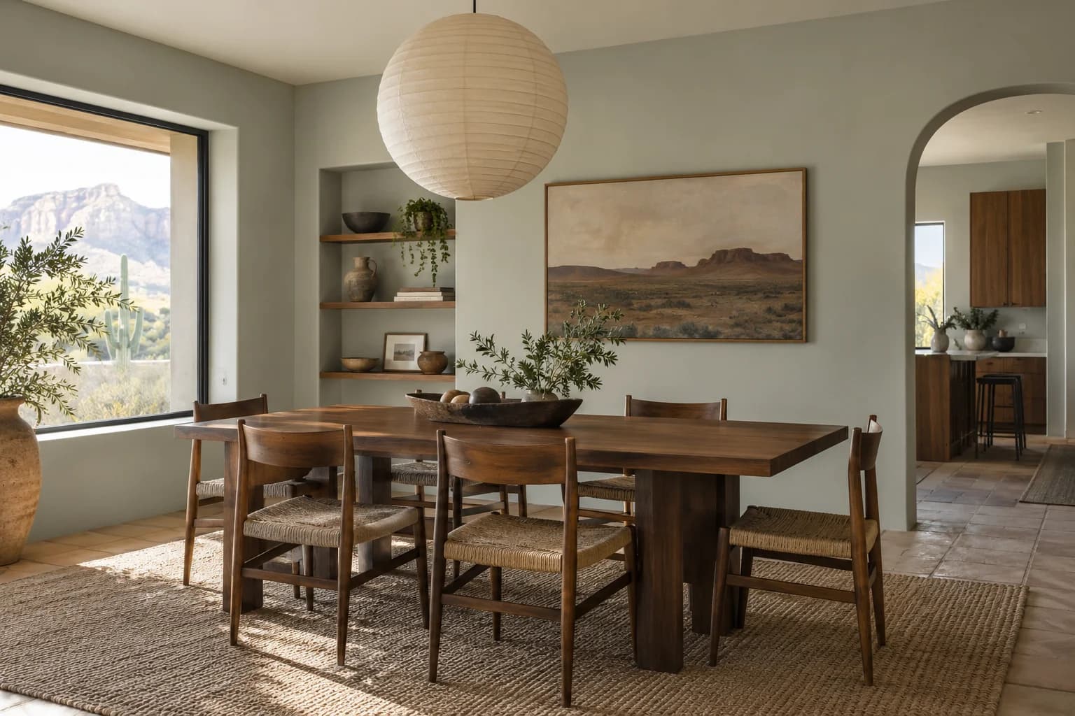 Dining room featuring Mizzle paint
