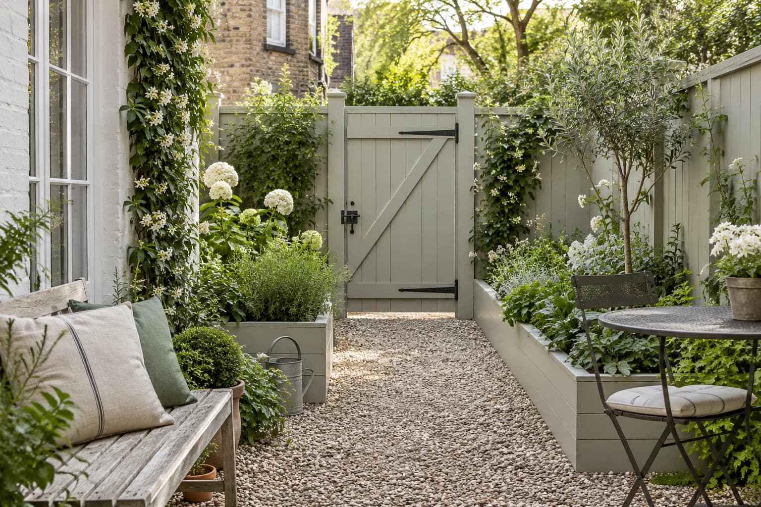 Fences & garden structures featuring Mizzle paint