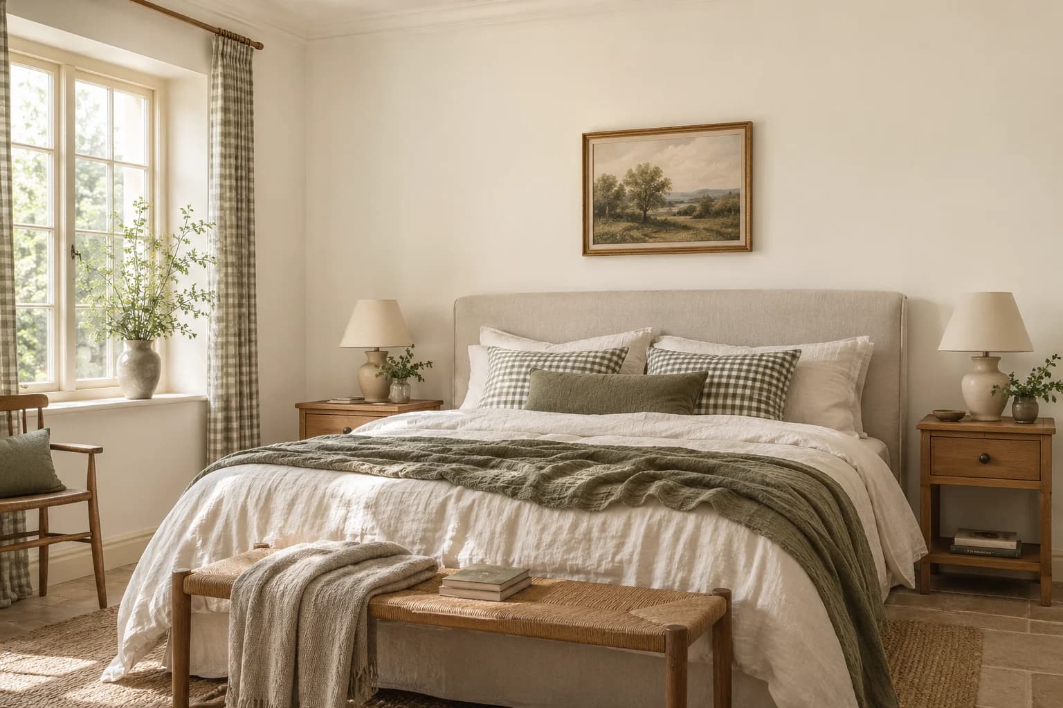 Bedroom featuring Pointing paint