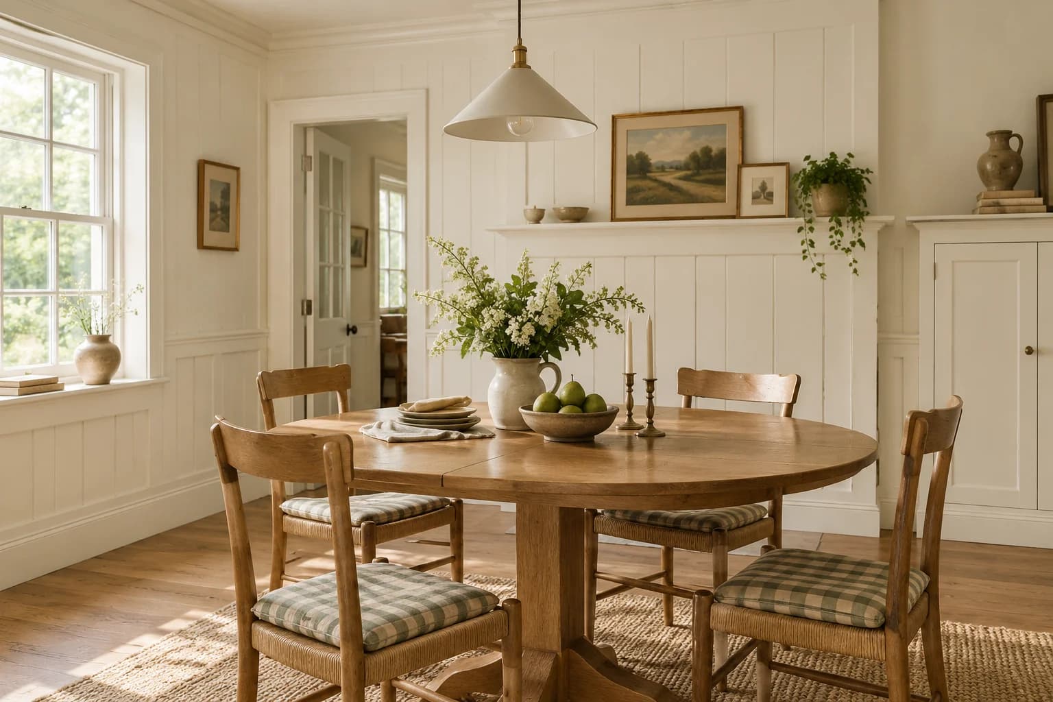 Dining room featuring Pointing paint