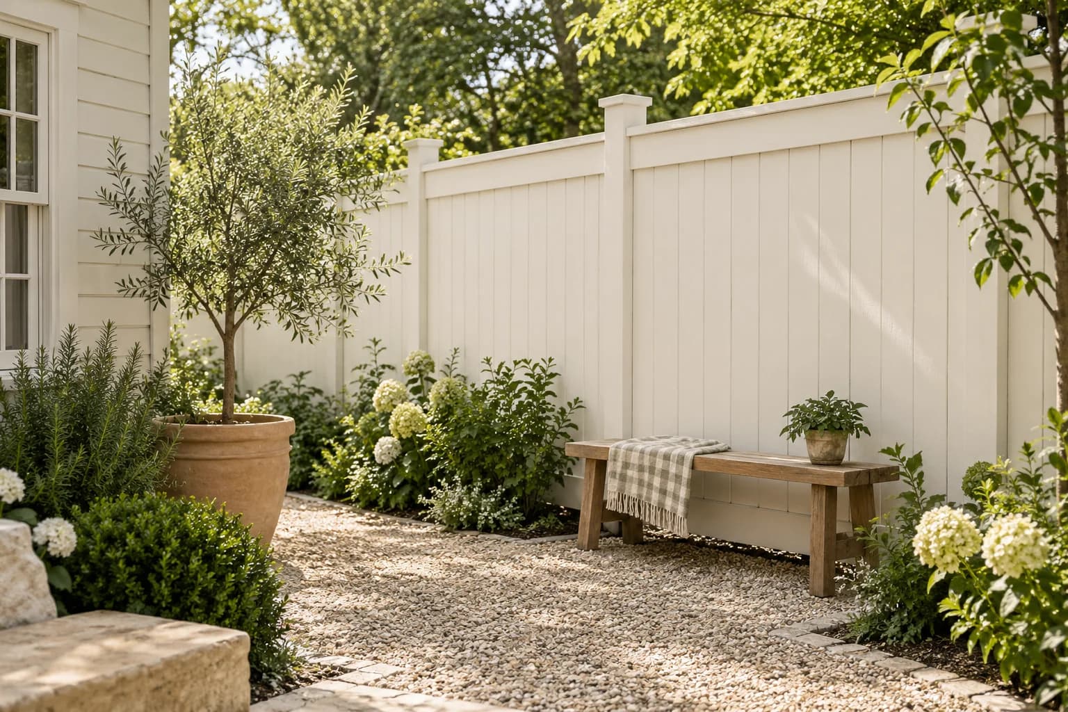 Fences & garden structures featuring Pointing paint