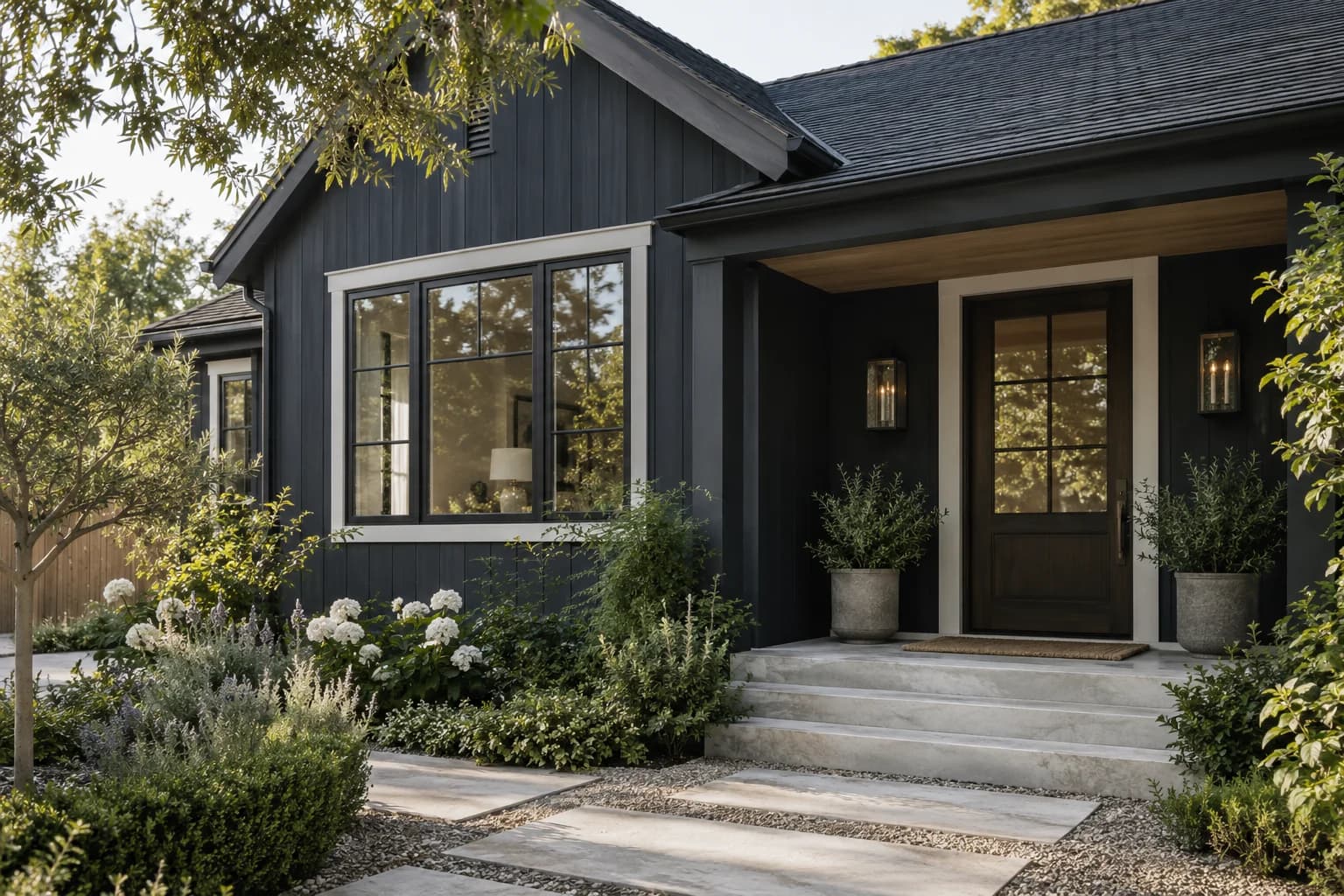 Siding featuring Railings paint