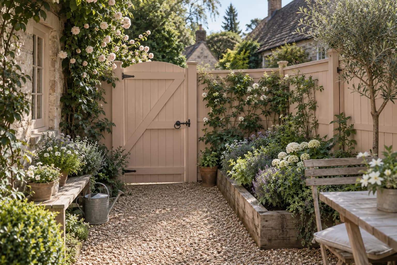 Fences & garden structures featuring Setting Plaster paint