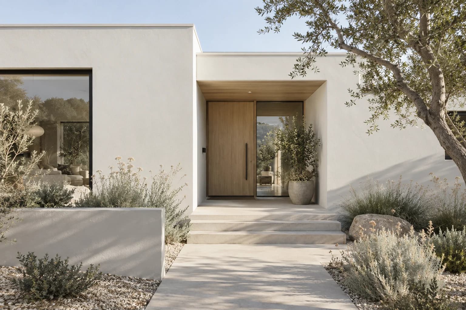 Stucco featuring Strong White paint