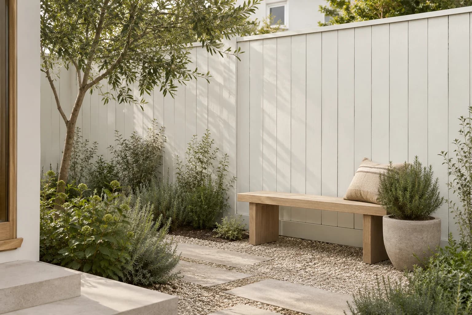Fences & garden structures featuring Gypsum paint