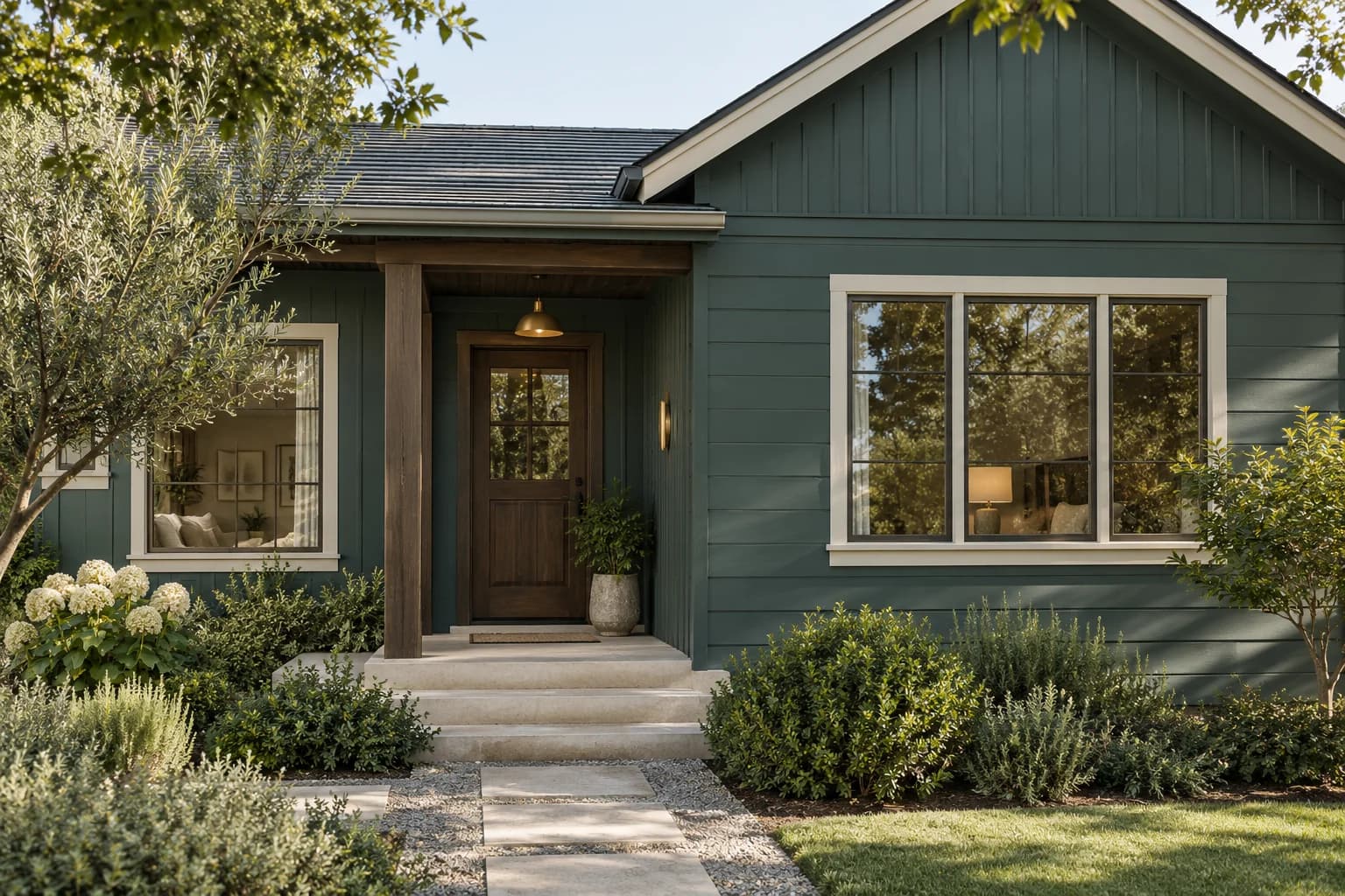 Siding featuring Night Watch paint