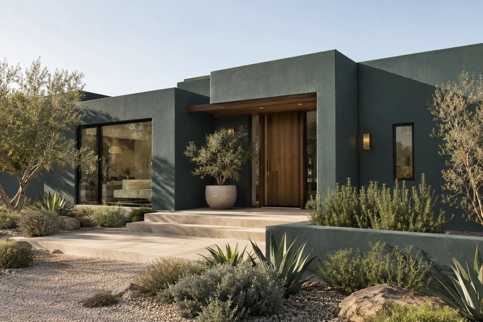 Stucco featuring Night Watch paint
