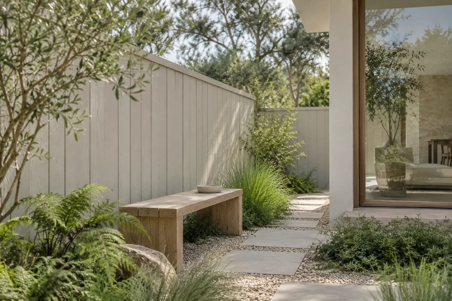 Fences & garden structures featuring Swirling Smoke paint