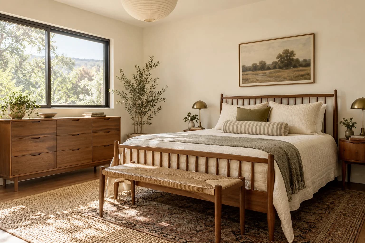 Bedroom featuring Creamy paint