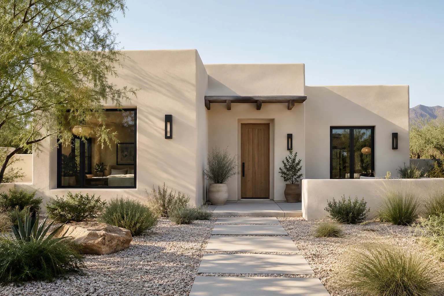 Stucco featuring Creamy paint