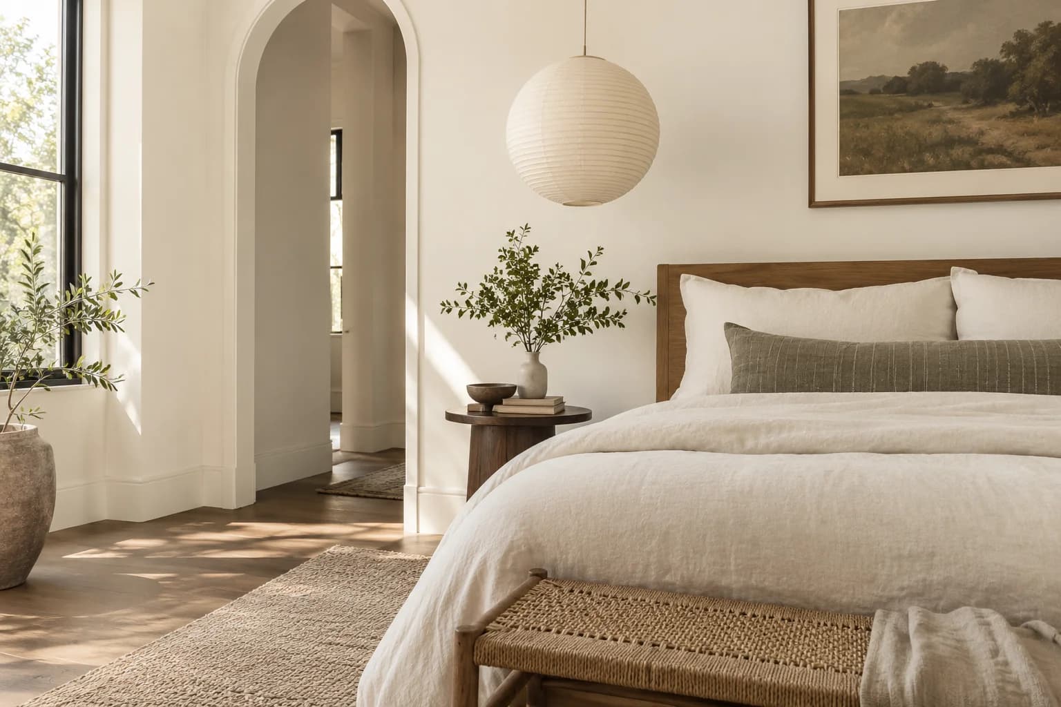 Bedroom featuring Greek Villa paint
