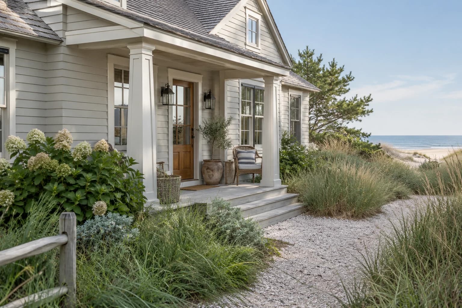 Siding featuring Light French Gray paint
