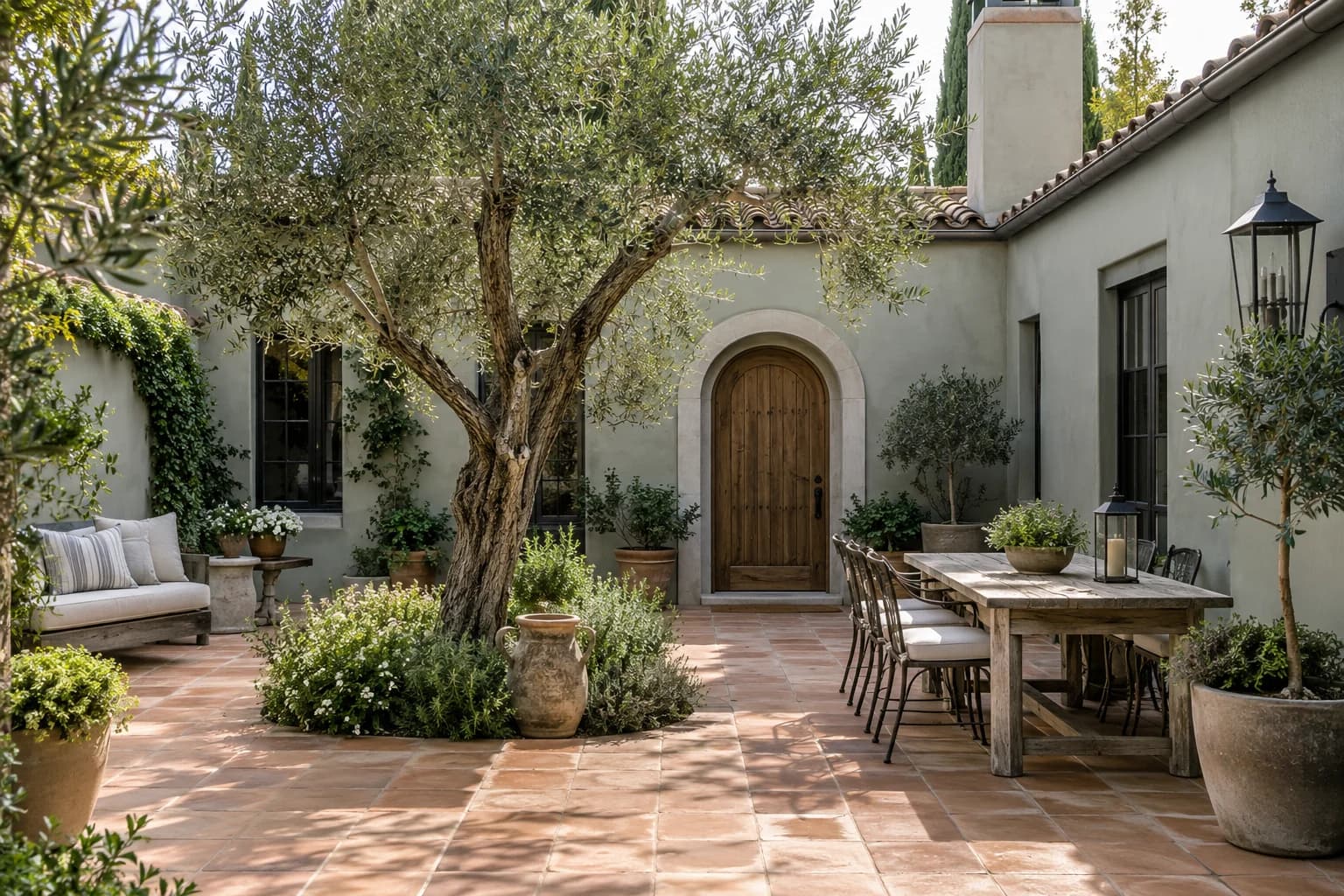 Stucco featuring Oyster Bay paint