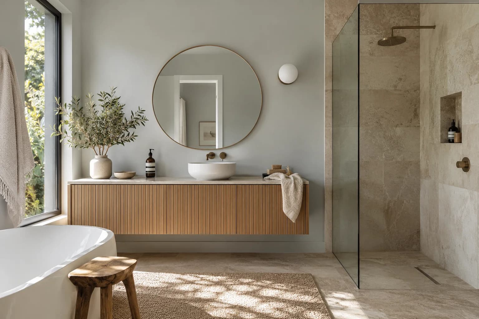 Bathroom featuring Passive paint